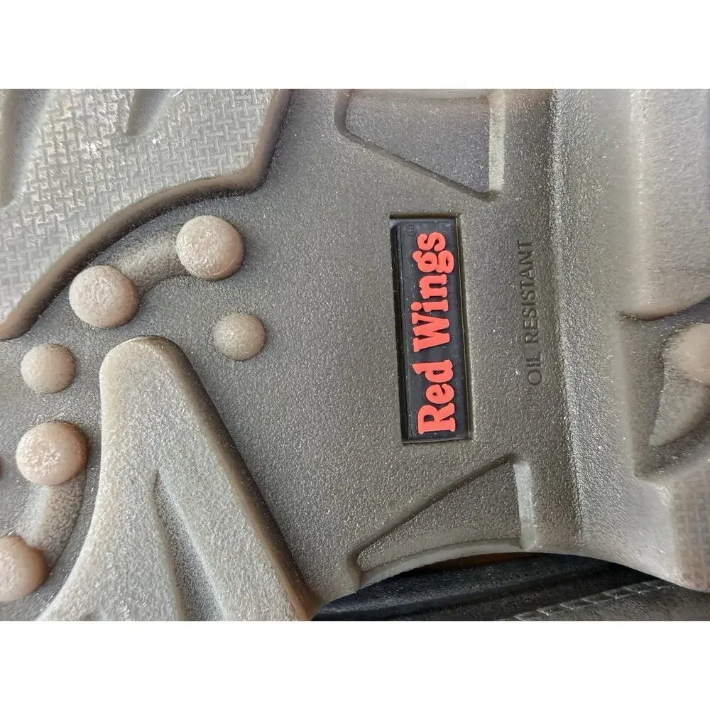 Red Wing King Toe 2240 Waterproof EH Leather Work Boots Men’s US 11.5 D Brown